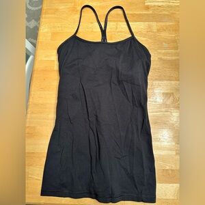 lululemon athletica Black Tank Top